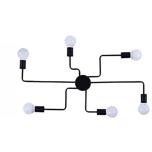 the egalleria Vintage Lamps For Living Room Iluminacion Ceiling Light (8 Heads)