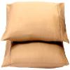 34X75 Inch Bunk Size Sheet Set, 100% Long Staple Cotton Sheets Set, with Deep Pocket fit Upto 15 Inch (Taupe Solid, 34X75 Inch Bunk 100% Cotton Sheet Sets) view 4