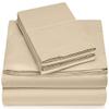 30X80 Inch RV Bunk Size Sheet Set, 100% Long Staple Cotton Sheets Set, with Deep Pocket fit Upto 15 Inch (Taupe Solid, 30X80 Inch RV Bunk 100% Cotton Sheet Sets) view 1