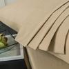 30X80 Inch RV Bunk Size Sheet Set, 100% Long Staple Cotton Sheets Set, with Deep Pocket fit Upto 15 Inch (Taupe Solid, 30X80 Inch RV Bunk 100% Cotton Sheet Sets) view 4