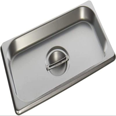 Winco SPSCT 1/3 Size Solid Cover (Set of 3)