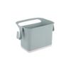 Axentia Caddy Organiser Kitchen Sink Organiser Plastic Grey/White, Approx. 22 x 13 x 14 cm view 2