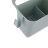 Axentia Caddy Organiser Kitchen Sink Organiser Plastic Grey/White, Approx. 22 x 13 x 14 cm view 4