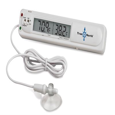 Heathrow Scientific HS28630 True North Freezer Thermometer, White