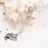 Yinplsmemory You're My Fish,I'm Your Hook-I Miss You Cremation Necklace Ashes Urn Keepsake (Silver Hook+Fish) view 4