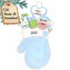 3D Personalized Babys First Christmas Ornament 2025 Boy | Blue Baby Mitten | Baby's First Christmas Ornament 2025 Baby Ornaments for Xmas Tree My 1st Xmas Boy Ornaments for New Parents Couples view 1