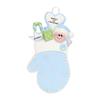 3D Personalized Babys First Christmas Ornament 2025 Boy | Blue Baby Mitten | Baby's First Christmas Ornament 2025 Baby Ornaments for Xmas Tree My 1st Xmas Boy Ornaments for New Parents Couples view 4