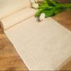 LushFabric Rustic Burlap Jute Table Runner - Wedding Jute Hessian Tablecloth Runners - 12 inches Wide(Cream, 260 inches/660cm) view 2