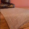 LushFabric Rustic Burlap Jute Table Runner - Wedding Jute Hessian Tablecloth Runners - 12 inches Wide(Glitter, 160 inches/406cm) view 1