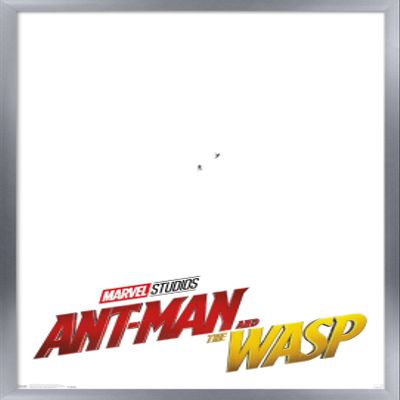 Trends International Marvel Cinematic Universe - Ant-Man and the Wasp - One Sheet Wall Poster, 22.375" x 34", Silver Framed Version