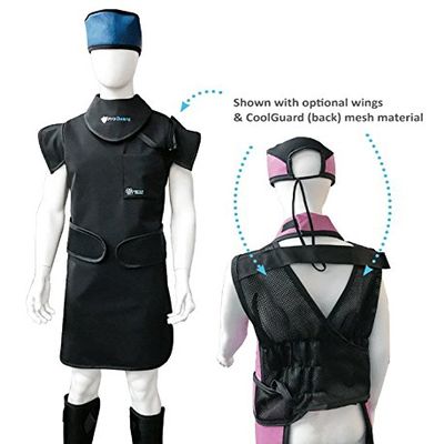 Flexback Coolguard Radiation & X-Ray Imaging Apron - 0.50mm LE Premier Lead Free Material (Female XL, Snake Skin)