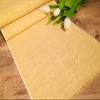 LushFabric Rustic Burlap Jute Table Runner - Wedding Jute Hessian Tablecloth Runners - 12 inches Wide(Light Mustard, 280 inches/712cm) view 1