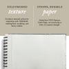 Indigo Artpapers Watercolor Paper Wiropad, 24 Sheets, 6x9 (140lb/300g) | Handmade 100% Cotton Rag, Cold Pressed, Acid-Free Water Color Paper with 4 Natural Deckle Edges, Watercolor Pad Sketchbook view 2