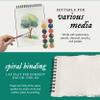 Indigo Artpapers Watercolor Paper Wiropad, 24 Sheets, 6x9 (140lb/300g) | Handmade 100% Cotton Rag, Cold Pressed, Acid-Free Water Color Paper with 4 Natural Deckle Edges, Watercolor Pad Sketchbook view 4