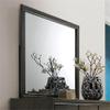 Acme Carine Wooden Frame Mirror in Gray view 2