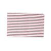 C&F Home Ticking Stripe 13'' X 19'' Crimson Cotton Reversible Machine Washable Single Placemat Rectangular Placemat Crimson view 1