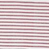 C&F Home Ticking Stripe 13'' X 19'' Crimson Cotton Reversible Machine Washable Single Placemat Rectangular Placemat Crimson view 2