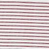 C&F Home Ticking Stripe 13'' X 19'' Crimson Cotton Reversible Machine Washable Single Placemat Rectangular Placemat Crimson view 4