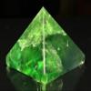 Energized Gemstones Pyramids 1.75"-2" Inch - Healing Gemstone Crystals - Lapis Crystal Quartz Green Jade Fluroite Iolite Pyrite Aventurine Amethyst Tourmaline Citrine (Green Fluorite) view 4