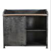 Iron WD. 3 Drawer Sliding Door Cabinet view 2