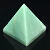 Energized Gemstones Pyramids Approx 1.75"-2" Inches - Healing Gemstone Crystals - Lapis Crystal Quartz Green Jade Fluroite Iolite Pyrite Aventurine Amethyst Tourmaline Citrine (Green Aventurine) view 4