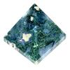 AWAKEN YOUR KUNDALINI Moss Agate Pyramid 2 Inch Crystal, Taurus Birthstone, Heart Chakra view 1