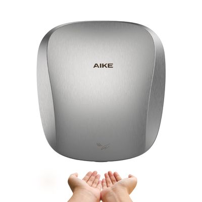 AIKE Air Tank Heavy Duty Hand Dryer HEPA Filter UL Approved 120V 1400W Brushed Stainless Steel Finish Model AK2903