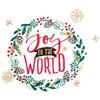 Holiday Lane Joy to The World Wall Decal view 1