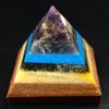 AWAKEN YOUR KUNDALINI 7 Chakra Pyramid 2 Inch Crystal, Balance & Harmony view 3