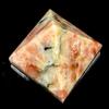 AWAKEN YOUR KUNDALINI Sunstone Pyramid 2 Inch Leo Libra Birthstone Solar Plexus Chakra view 4