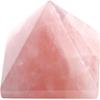 AWAKEN YOUR KUNDALINI Rose Quartz Pyramid 2 Inch Taurus Libra Birthstone Heart Chakra view 1