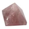 AWAKEN YOUR KUNDALINI Rose Quartz Pyramid 2 Inch Taurus Libra Birthstone Heart Chakra view 4
