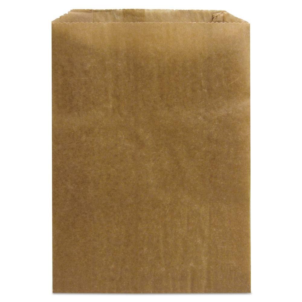 7.5 x 3.5 x 10.25, Liner for Sanitary Napkin Units, Kraft Waxed Paper, 500/Case