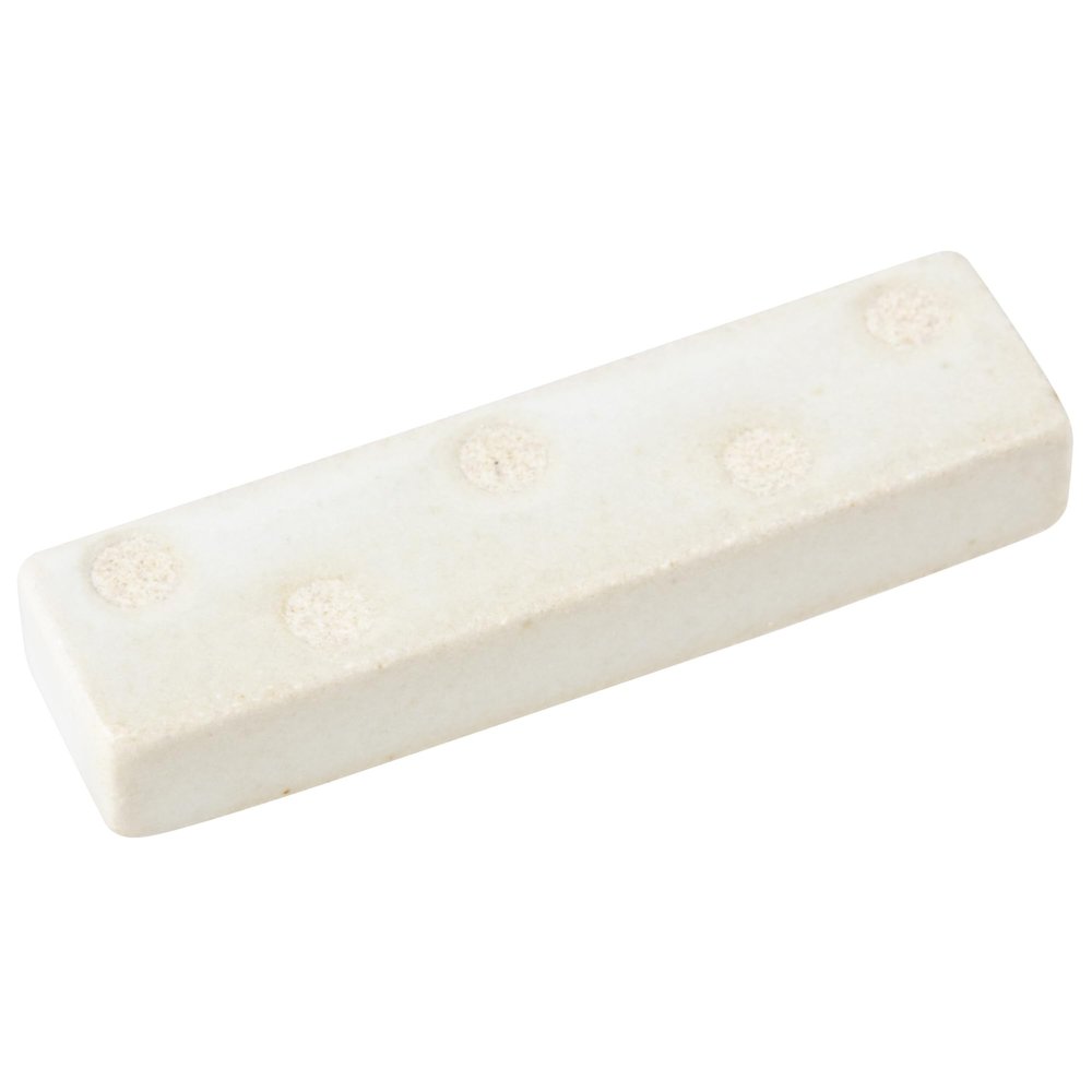 Koyo Pottery 23502 Chopsticks Rest, Approx. 2.4 x 0.6 inches (6 x 1.5 cm), Polka Dot Chopsticks Rest, White