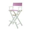 Casual Home 230-01/021-22 Director Chair, 30" - Bar Height, WhiteFrame/Pink Canvas view 1