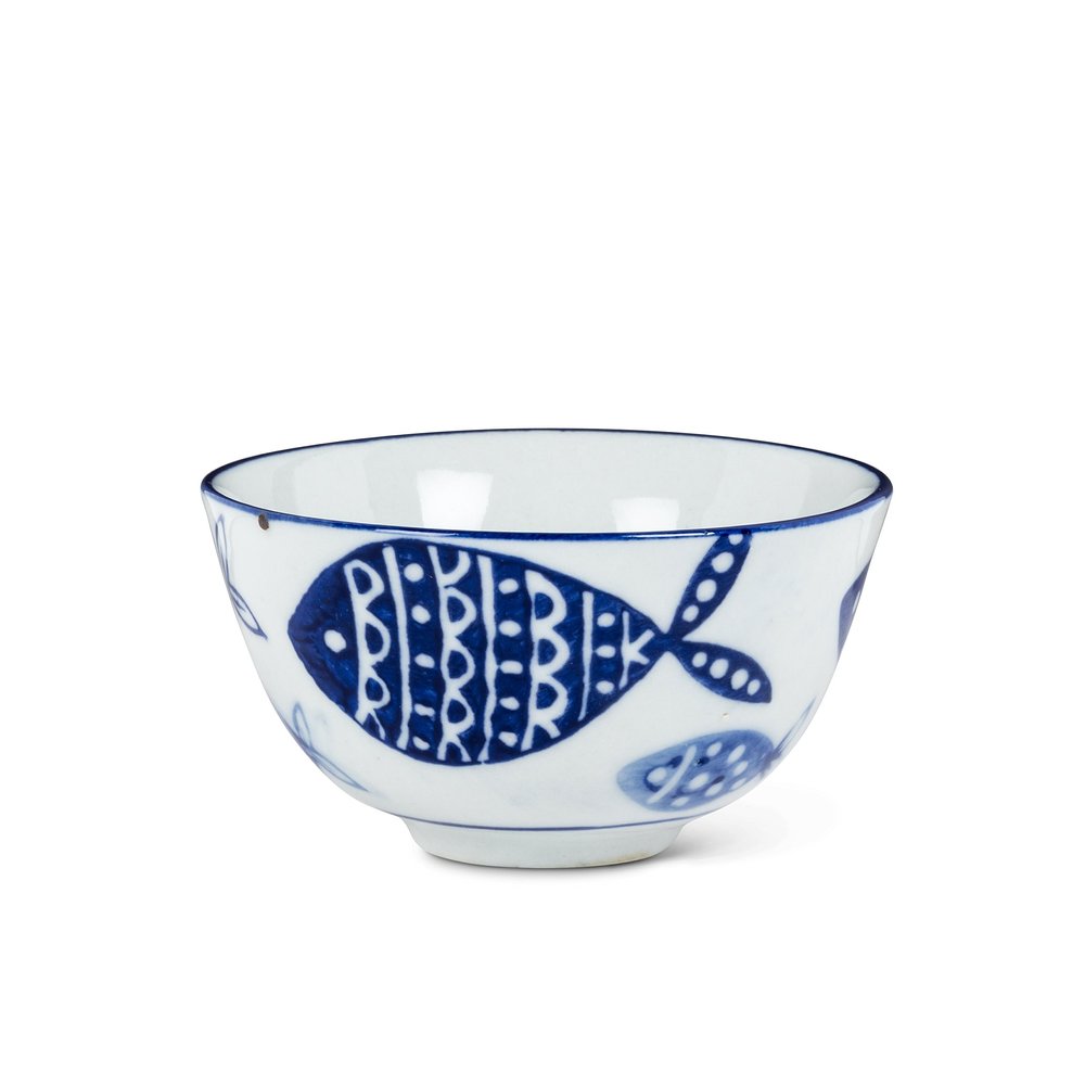 Abbott Collection, Bowl Sauce Dip Fish Multi Small