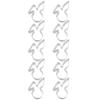Nagao Cookie Cutter, Stainless Steel, Rabbit A, Set of 10 view 1