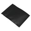 PABCK 100 Pcs Matte Black 3.3x5.1 inch (Inside Size 2.9x3.9 inch) Front Window Resealable Foil Zipper Lock Pouch for Zip Reclosable Lock Food Storage Bags Heat Seal Pouch Airtight Edible Grocery Pack view 4