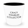 Mug Million Thimbles Collector Shot Glass - Funny Collector Gift 1.5oz view 1