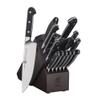 ZWILLING Pro 16-pc Knife Block Set - Walnut view 1