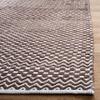 SAFAVIEH Boston Collection 4' x 6' Brown BOS686T Handmade Flatweave Cotton Area Rug view 4