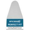 Encasa XO Ironing Board Cover and Pad 42"x14" - Thick 2mm Foam Padding, Drawstring Tightening & Lock, Heat Reflective, Scorch & Stain Resistant, Medium Ironing Board - Silver Premium view 1