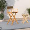 Casual Home 230-05/021-45 Director Chair 30" - Bar Height Honey OakFrame/Brown Canvas view 2