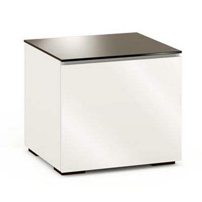 Salamander Miami 217 Sub Enclosure Single-Width AV Cabinet (Gloss White)