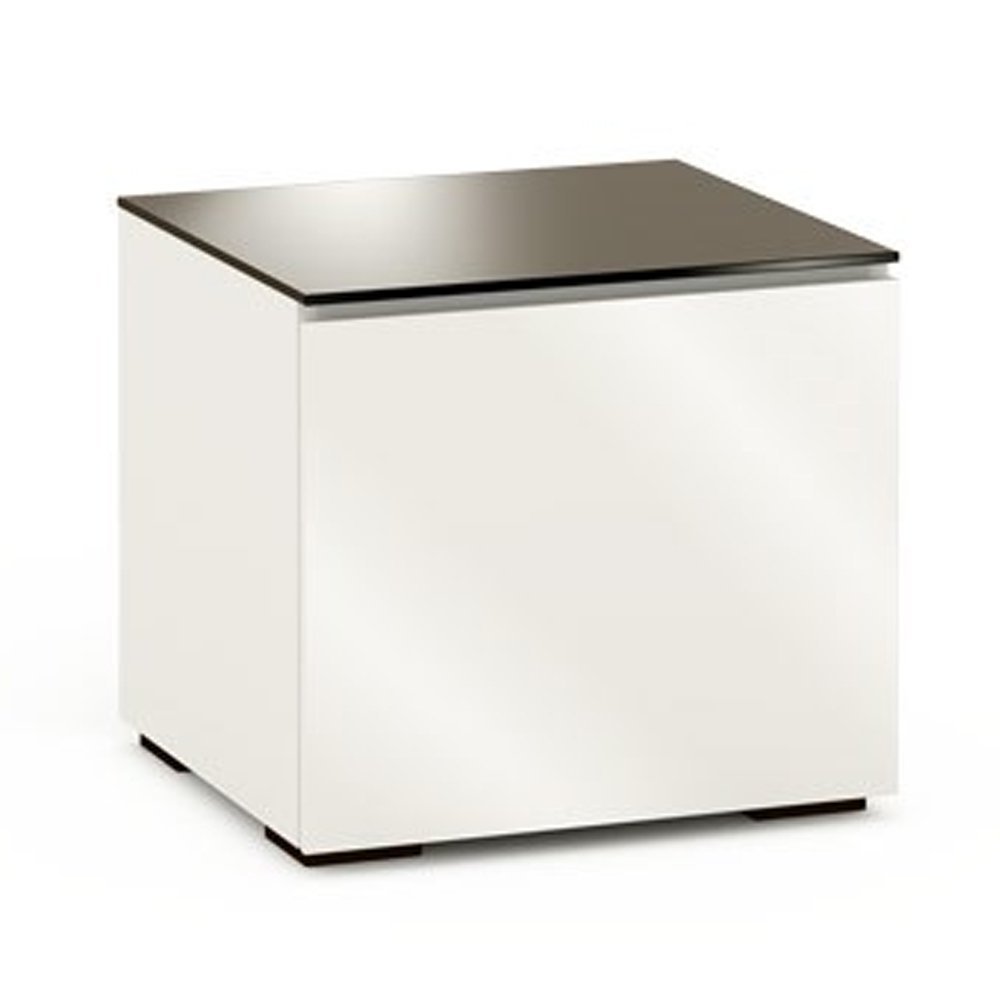 Salamander Miami 217 Sub Enclosure Single-Width AV Cabinet (Gloss White)