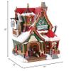 Lemax 75291 Santa's Wonderland Lighted Buildings: The Elf Workshop view 4