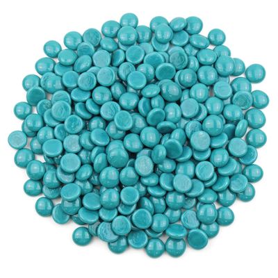 Gemnique Standard Glass Gems - Teal Opaque (48 oz.)