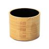 Fukui Craft 5-677-35 Mempa, Tsuyu, White Wood (Inner Black), 5-677-35, Brown, 3.1 x 2.5 inches (7.8 x 6.3 cm), Lightweight, Damage-Resistant view 1
