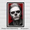 NLopezArt Tate Langdon American Horror Story Pop Art Illustration Poster Print (11x17 inches) (Paper) view 2