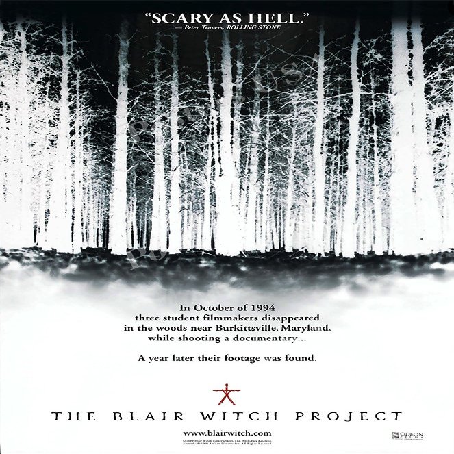 Posters USA The Blair Witch Project GLOSSY FINISH Movie Poster- FIL822 (16" x 24" (41cm x 61cm))